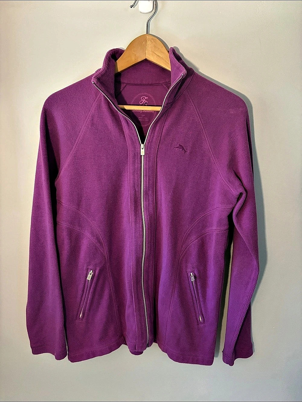 Women's Purple Full-Zip Jacket